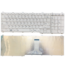 NEW US keyboard For toshiba Satellite C655 C650 C655D C660 L650 L655 L670 L675 L750 L755 US White laptop keyboard 2024 - buy cheap