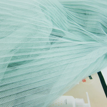 10Metres 150cm Width Evening Gowns Pleated Mesh Fabric Aqua Blue Crumpled Tulle Net Fabric For Organ Skirt Dress Crushed 2024 - buy cheap