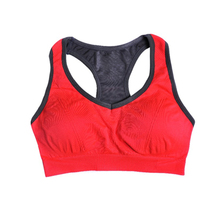 Running V Neck Bras Fast drying Breathable Professional Yoga Sports Bra Padded Wirefree Shockproof bustier For Gym female 2024 - buy cheap