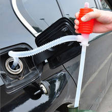 2018 портативный автомобильный ручной пластиковый шланг, насос для перекачки газа, масла, автомобильного грузовика, топлива, бензина, дизельного топлива, красного цвета, для жидкости 2024 - купить недорого