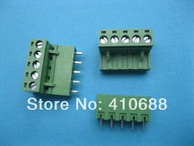 Conector de bloque de terminales de tornillo enchufable tipo verde 2edck-2edcv-5. 08, paso de 5 vías/pin, 5,08mm, 24 unidades 2024 - compra barato