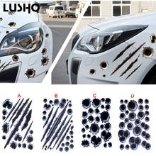 For honda cb1000r suzuki dr 250 yamaha ybr suzuki m109r yamaha yz250f bmw r1100rt Motorcycle Car 3D Bullet Sticker Car Styling 2024 - buy cheap