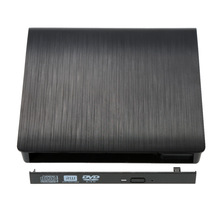 Ультратонкий портативный корпус для DVD-плеера, USB 3,0 SATA 9,5 мм, внешний оптический диск, чехол для ПК, ноутбука, ноутбука 2024 - купить недорого
