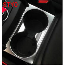 STYO Car cup holder decoration cup hole cover trim stainless steel  For 2017-2018 LHD MAZDAS CX-5 CX5 2024 - buy cheap