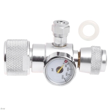 CO2 Pressure Gauge JIS m22-14 Regulator Manometer Over 1500PSI Cylinder Reducer LS'D Tool free ship 2024 - buy cheap