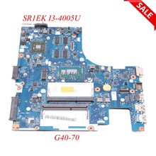 NOKOTION-placa base ACLU1 ACLU2 NM-A271 para portátil, para lenovo Ideapad G40-70, 14 pulgadas, HD 8500, DDR3L, SR1EK, I3-4005U, Tablero Principal 2024 - compra barato