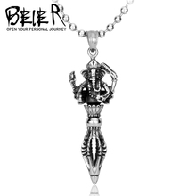 Beier new store 316L Stainless Steel pendant necklace punk animal high quality fashion chain unisex jewelry LLBP8-021P 2024 - buy cheap