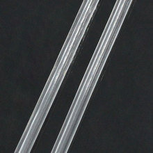 8 estaciones-cordón de goma transparente para joyería, 2mm de diámetro, agujero: 0,5mm,10M de longitud, novedad 2024 - compra barato