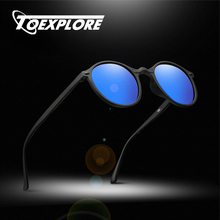 TOEXPLORE-gafas de sol polarizadas para hombre y mujer, anteojos de sol antideslumbrantes, Retro, redondo, para conducir, de diseñador de marca de lujo, UV400 2024 - compra barato