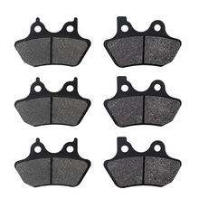 Motorcycle Front and Right Brake Pads for Harley FLHTC / FLHTCi Electra 2000-2004 FLHR Road King 2000-2007 2024 - buy cheap