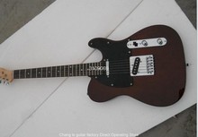 China fábrica de guitarra personalizado novo 6 cordas vermelho escuro guitarra elétrica com ferragens cromo frete grátis 2024 - compre barato