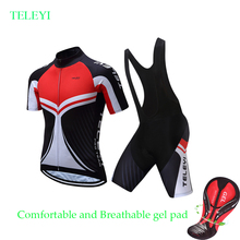 Conjunto de Jersey de ciclismo para Hombre Ropa de ciclismo profesional con almohadilla de Gel, traje de triatlón para ciclismo de montaña o carretera, uniforme deportivo, 2021 2024 - compra barato