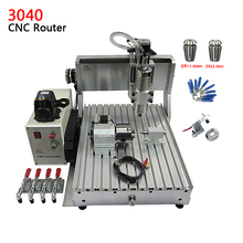 Hot Sale Mini cnc 3040 cnc router price 4 axis 1.5kw spindle water cooled cnc engraving machine 2024 - buy cheap