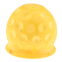 Universal 50mm Rubber Tow Ball Cover Caps Towing Hitch for Caravan Trailer Towball Protect  Yellow 2024 - buy cheap