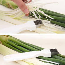 Retail Vegetable Fruit Onion Cutter Slicer Peeler Chopper Shredder Kitchen Gadget Tool Scallion knife Shred Tools Slice Cutlery 2024 - buy cheap