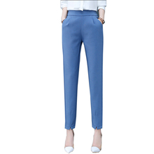 Spring Women's casual Candy Harem Pants 2019 New fashion slim Elastic waist elastic cotton trousers women plus size 3xl pants 2024 - buy cheap