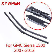 Limpiaparabrisas XYWPER para GMC Sierra 1500 2007 2008 2009 2010 2011 2012 2013 accesorios de coche limpiaparabrisas de goma suave 2024 - compra barato