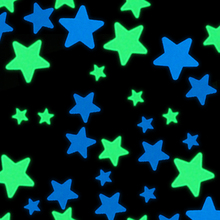 100pcs Glow in the Dark Stars Sticker Kid Room Wall Ceiling DIY Decoration Sticker Boy Girl Bedroom Decor Luminous Sticker Decal 2024 - buy cheap