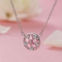 Best Quality 100% 925 sterling silver Original Crystals FromSwarovskis Pendant Necklaces Women Handmade Fine jewelry 2024 - buy cheap