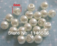 100pcs Mother of Pearl Buttons 6mm Round Button Craft Buttons Bulk Scrapbooking Products Kids Accessories  zk0268 2024 - buy cheap