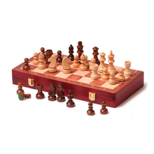 Top Grade Wooden Folding Large Chess Set Solid Wood Rosewood Chessboard Entertainment Board Games For Competition Children Gifts 2024 - buy cheap