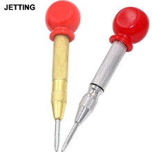 1PCS Red Handle 5.12" Automatic Center Pin Punch Spring Loaded Marking Starting Holes Tool For Metal Drilling 2 Colors 2024 - buy cheap