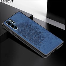 For Huawei P30 Pro Case TPU Frame Cloth Fabric Anti-knock Phone Case For Huawei P30 Pro Cover For Huawei P30 Pro 6.47" BSNOVT 2024 - buy cheap