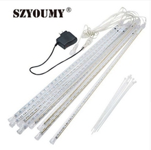 SZYOUMY 50cm Meteor Shower Rain Tubes Christmas Lights Led Lamp 100-240V Outdoor Holiday Light New Year Decoration Free Shipping 2024 - buy cheap