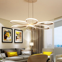 Luminária pendente de led, moderna, para sala de jantar, sala de estar, quarto, moderna lâmpada, escurecimento, iluminação para casa 2024 - compre barato