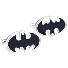 Bat Man Cufflink 2 Pairs Free Shipping Promotion 2024 - buy cheap