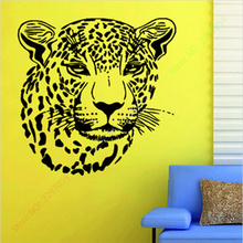New Wall stickers Home decor SIze:560mm*580mm PVC Vinyl paster Removable Art Mural Leopard 2024 - buy cheap