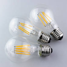 Antique Retro Vintage Edison LED Light E27 Incandescent dimmable Lamps 220V 2W 4W 6W 8W Filament Bubble Bulb for Home Decoration 2024 - buy cheap