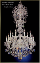 Lámpara de araña de cristal K9 de lujo, luz brillante, Villa, dúplex plex, escalera, envío gratis 2024 - compra barato