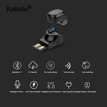 Kebidu мини беспроводная Bluetooth гарнитура X11 автомобильные Bluetooth наушники handsfree USB Магнитная Зарядка с микрофоном Bluetooth наушники 2024 - купить недорого