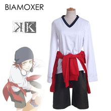 Biamoxer Anime K Return Of Kings Yata Misaki Cosplay Costume Full Set With Hat 2024 - buy cheap