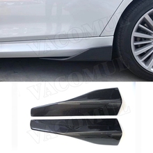 Car Carbon Fiber Side Skirts Apron Splitters Flaps Winglets for BMW E87 E90 E92 E93 F25 F80 F82 F83 M4 F10 M5 G30 2024 - buy cheap