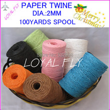 3pcs/lot 10 color Raffia Ribbon/Paper String/Paper Twine - Beautiful wrapping by free shipping 2024 - buy cheap