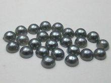 2000 серый полужемчужный бисер 4 мм, плоская задняя сторона, круглые драгоценные камни, рукоделие для скрапбукинга 2024 - купить недорого