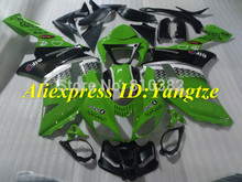 2014 Motorcycle Fairing kit for KAWASAKI Ninja ZX6R 07 08 ZX6R 636 2007 2008 Fashion green black ABS Fairings set +7 gifts SC37 2024 - buy cheap