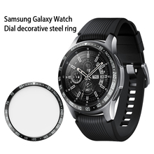 Bisel de Metal para reloj inteligente Samsung Galaxy, cubierta de anillo adhesiva antiarañazos, accesorios para reloj inteligente, Gear S3, 42/46mm 2024 - compra barato