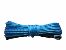 Cable de fibra sintética de 4mm x 15m, Cable de remolque de UHMWPE, accesorios de coche para 4X4/ATV/UTV/4WD/todoterreno 2024 - compra barato