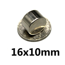 3pcs 16x10mm Bulk Round NdFeB Neodymium Disc Magnets N35 16*10 Super Powerful Strong Rare Earth NdFeB Magnet 2024 - buy cheap
