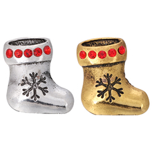 10 novos botões de pressão para joias de flocos de nece, meias de cristal para o natal, pulseira de colar 18mm, presente de natal 2024 - compre barato