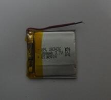 Free shipping 2pcs/lot 283436 3.7v 300mah polymer lithium li-po rechargeable battery For drive recorder GPS PSP DVD bluetooth 2024 - buy cheap