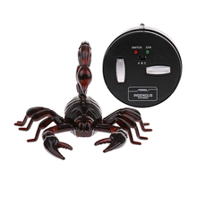 Трюк электронный животное RC симулятор скорпиона робот-насекомое шуточная игрушка Жук пульт дистанционного управления Инфракрасный Смарт-модель животных детский подарок 2024 - купить недорого