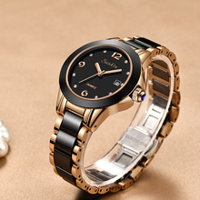 Relógio analógico feminino pulseira ultrafina de quartzo, com cronômetro analógico casual de aço inoxidável + caixa 2024 - compre barato