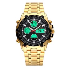 Relogio Masculino роскошные брендовые Мужские часы Мужские кварцевые аналоговые часы цифровые светодиодные спортивные часы мужские армейские военные наручные часы 2024 - купить недорого