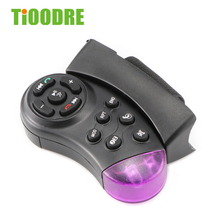 TiOODRE Car Steering Wheel Controller Car MP5 Multimedia Player DVD  Multimedia Portable 11-Key Controller Compatibility Chip 2024 - buy cheap