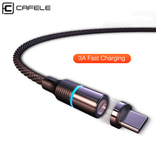 CAFELE Magnetic USB Type C Cable USB C Fast Charging Cable For Samsung S10 S9 Plus for Huawei P30 P20 pro for Xiaomi mi 10 9 2024 - buy cheap