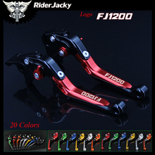 Riderjacky Red+Black For Yamaha FJ1200 ABS FJ 1200 1991-1995 1994 Adjustable Folding Extendable Motorcycle Brake Clutch Levers 2024 - buy cheap